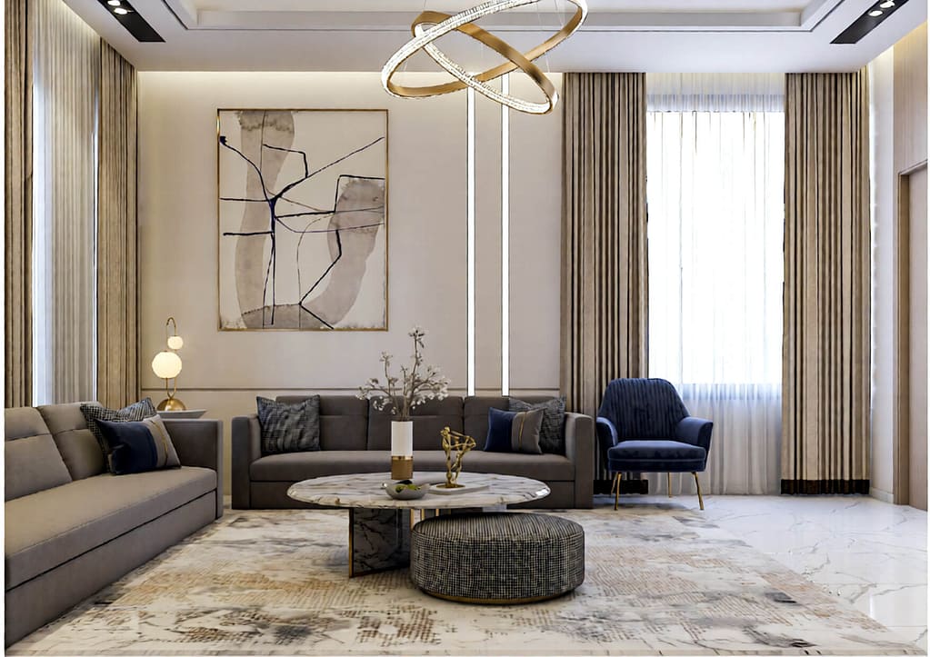 515 family hall interior design,size (4.30mx7.20m) (copy)