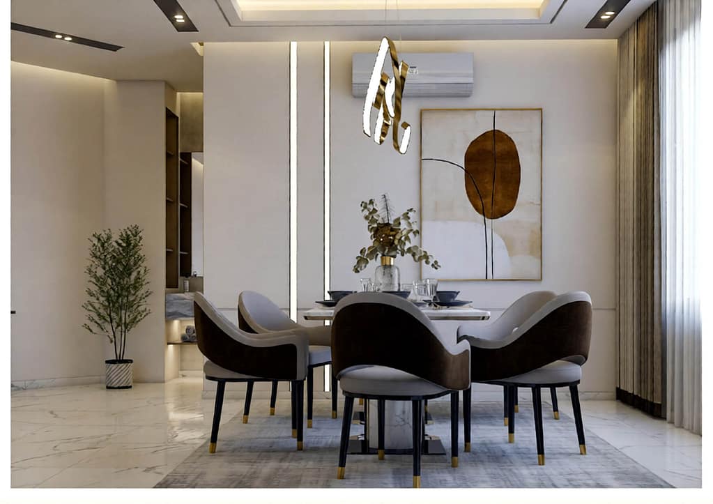 516 family hall interior design,size (5.20mx5.20m)