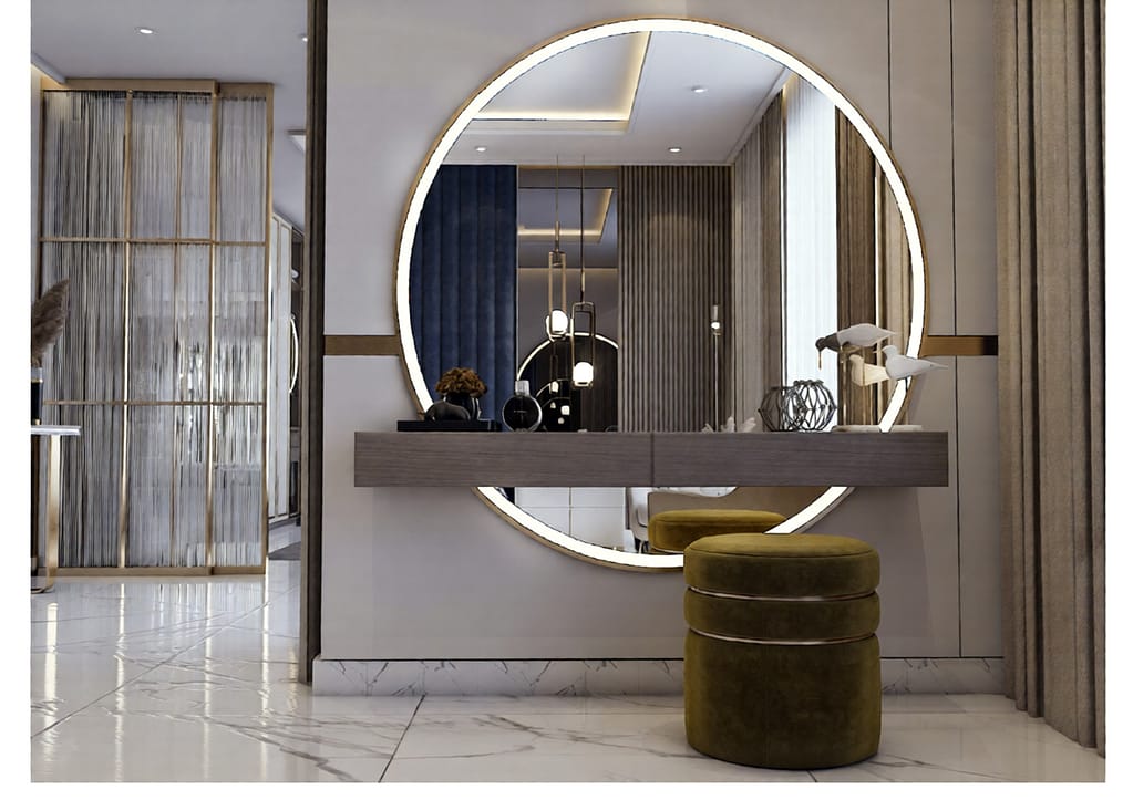 557- Bed Room …. Interior Design, Size(5.30mx5.30m) - Image 6