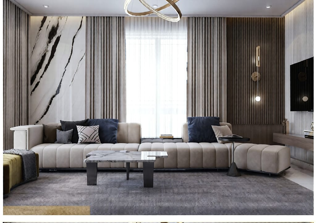 558-Sitting Hall…. Interior Design, Size(5.30mx4.50m)