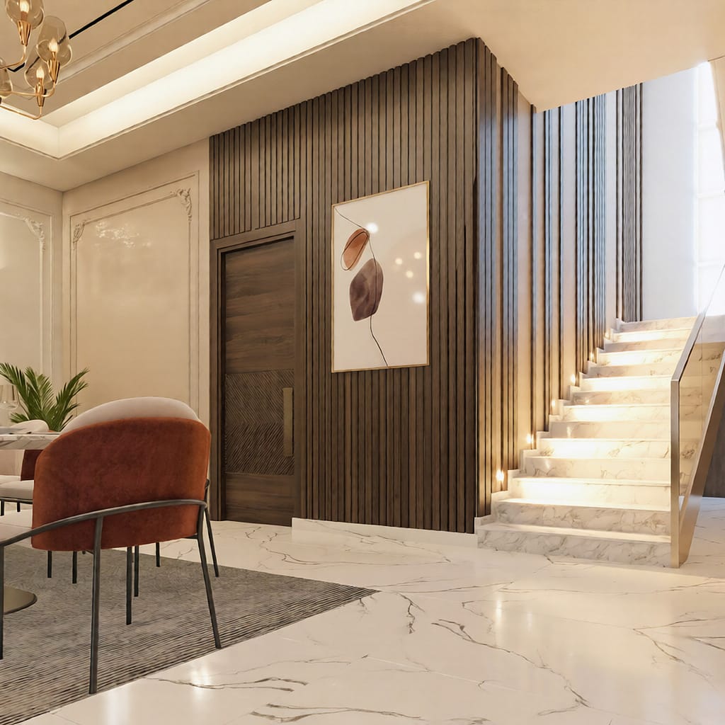 538 family hall interior design,size (5.20mx7.10m)