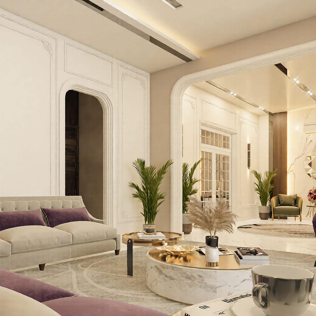 538 family hall interior design,size (5.20mx7.10m) (copy)