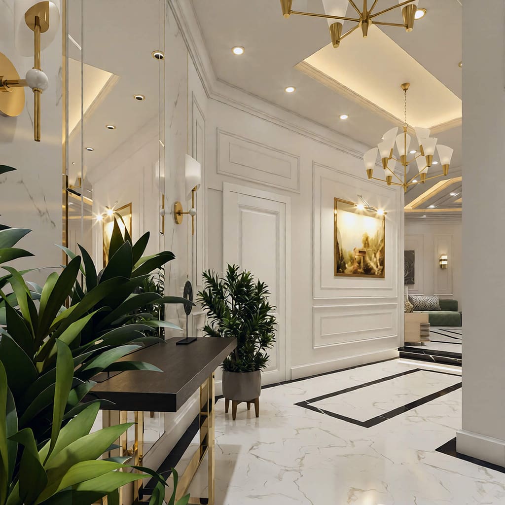 515 family hall interior design,size (4.30mx7.20m) (copy)