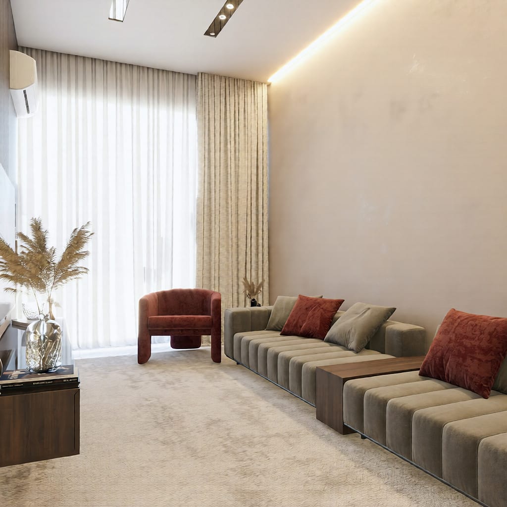 539 guest room interior design,size (5.00mx5.00m) (copy)