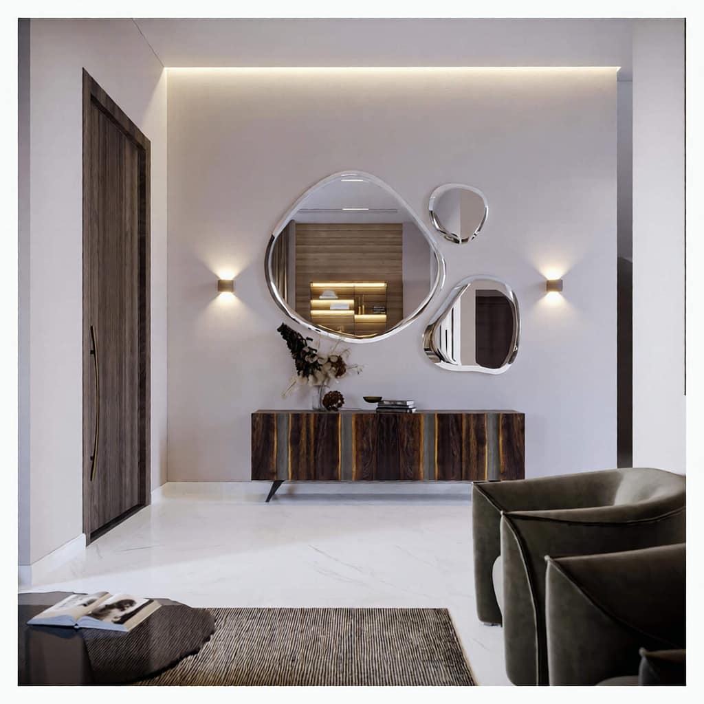 523 family hall interior design,size (5.50mx6.00m)