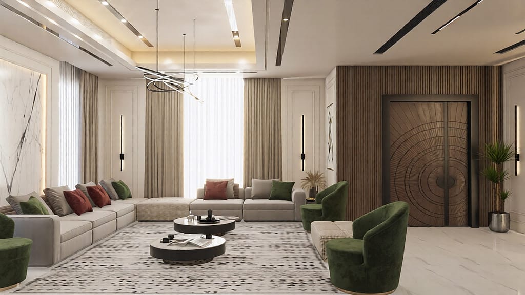 533 family hall interior design,size (5.50mx4.50m) (copy)