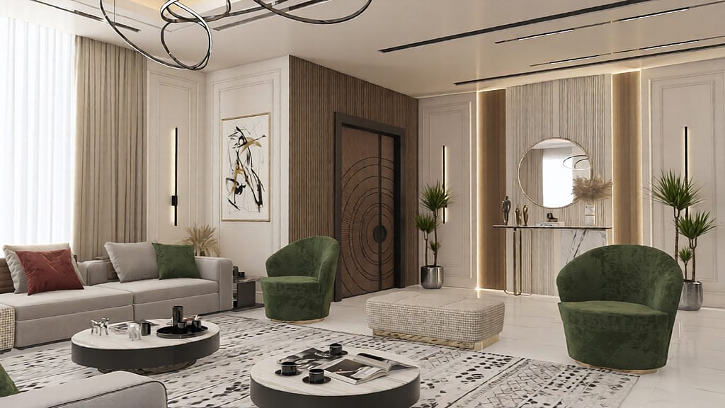 533 family hall interior design,size (5.50mx4.50m) (copy)