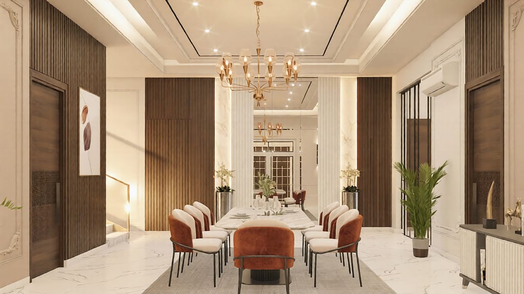 538 family hall interior design,size (5.20mx7.10m)