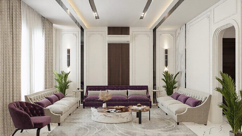 538 family hall interior design,size (5.20mx7.10m) (copy)