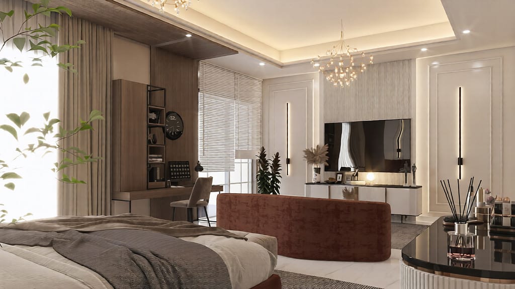 535 guest room interior design,size (5.00mx6.50m) (copy)