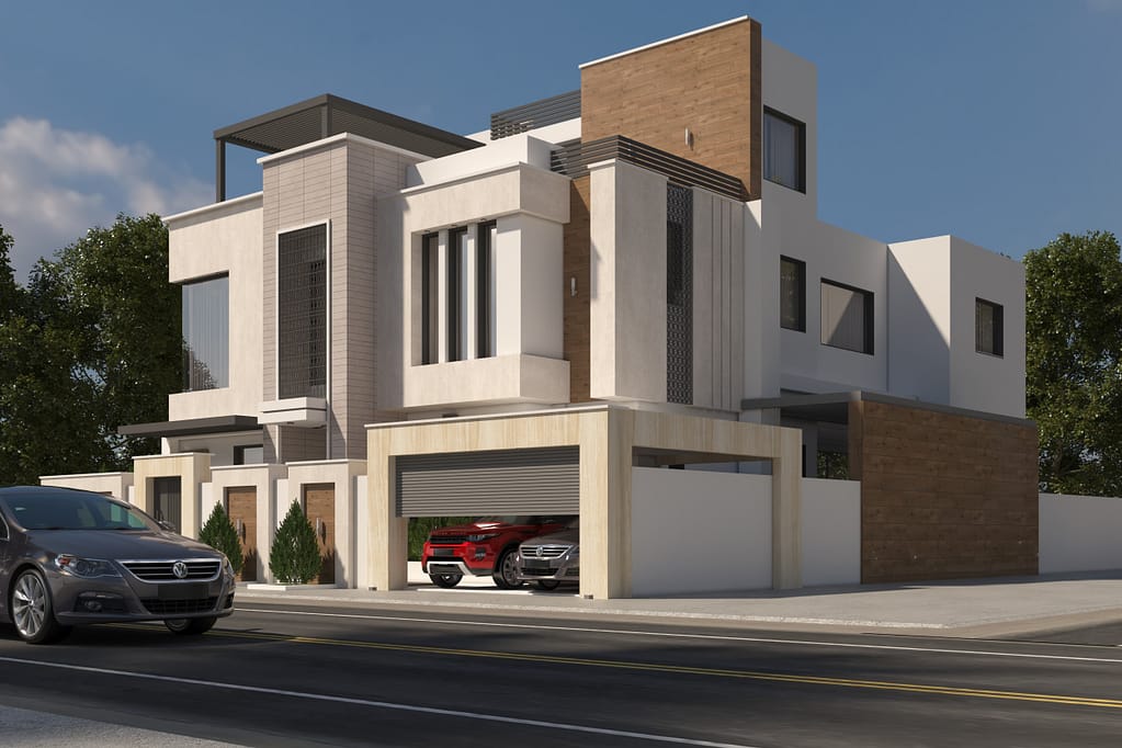 31 three floor modern house design,plot size (20mx20m) (copy)