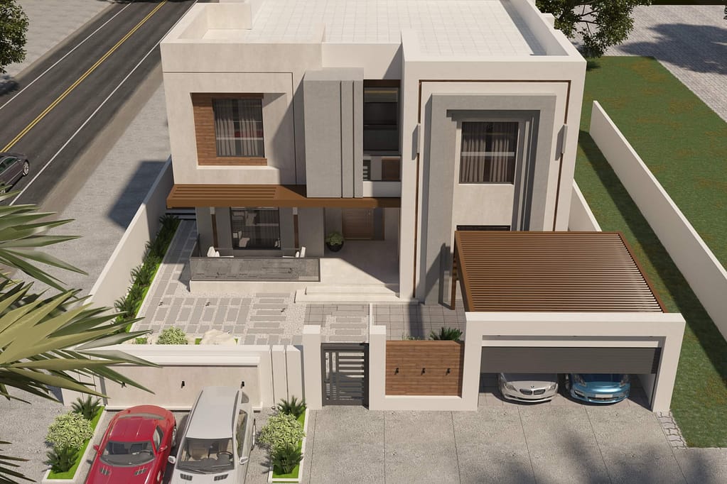 three floor modern house design,(45 houses)