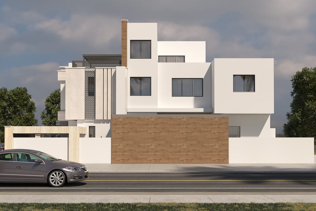 31 three floor modern house design,plot size (20mx20m) (copy)