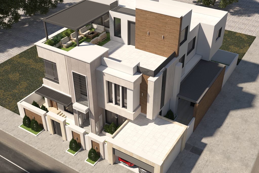 31 three floor modern house design,plot size (20mx20m) (copy)