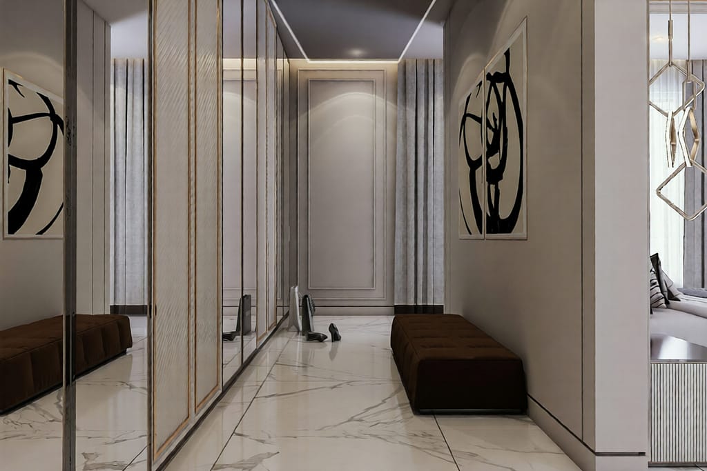 542 bed room interior design,size (5.00mx4.80m) (copy)