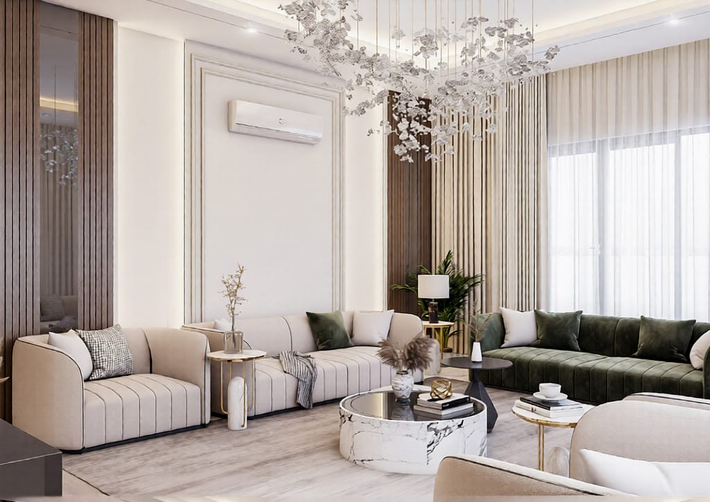 548 family hall interior design,size (6.00mx5.50m) (copy)