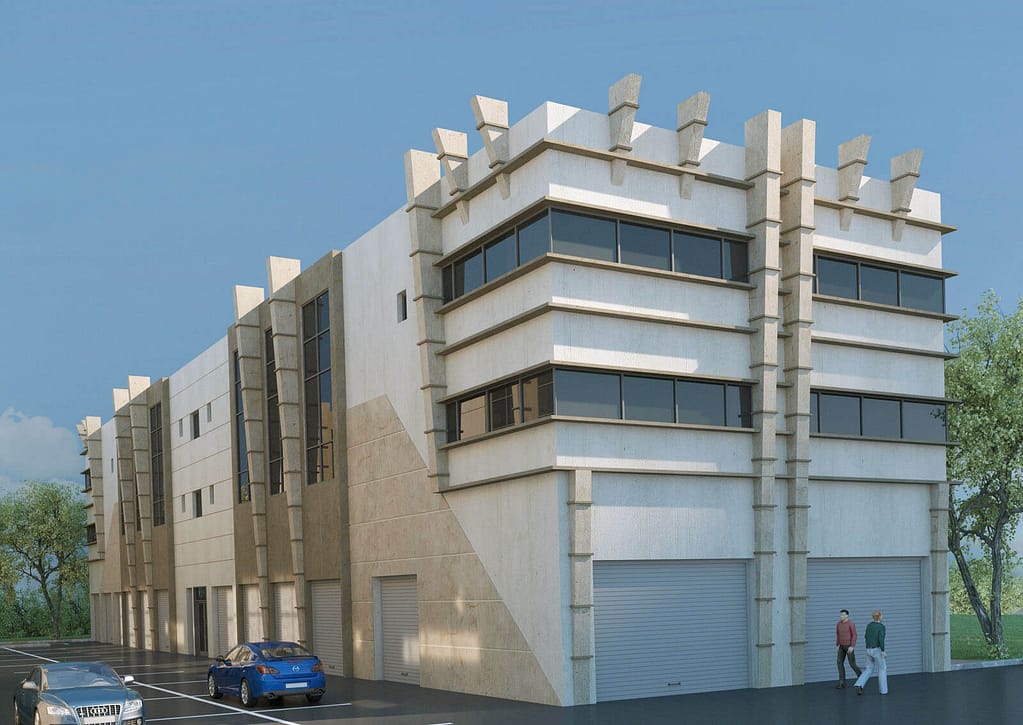 1015 5 floor building design +basement,plot size (40mx60m)