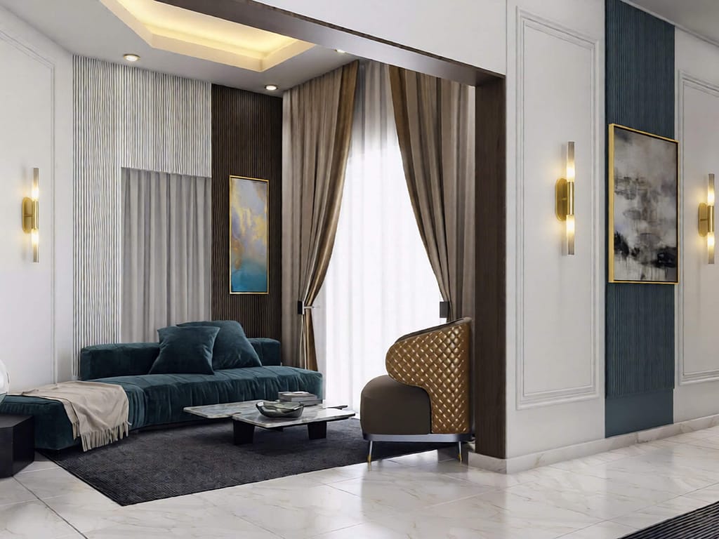 521 family hall interior design,size (7.30mx5.80m) (copy)