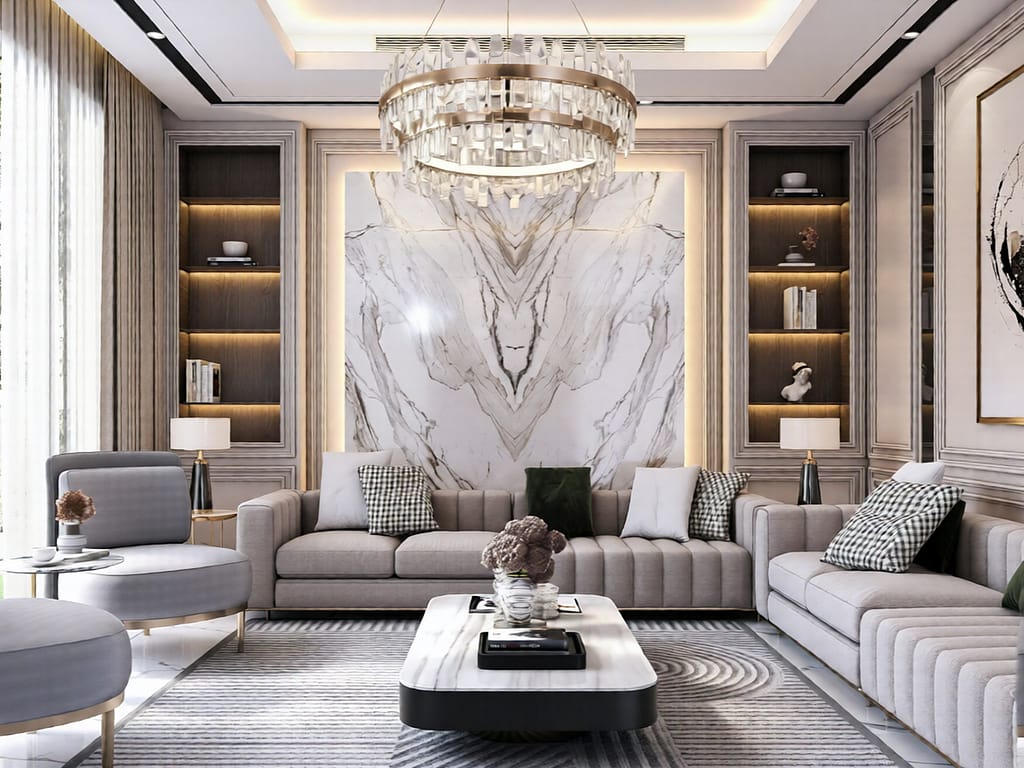 528 staire room interior design,size (3.00mx7.60m) (copy)