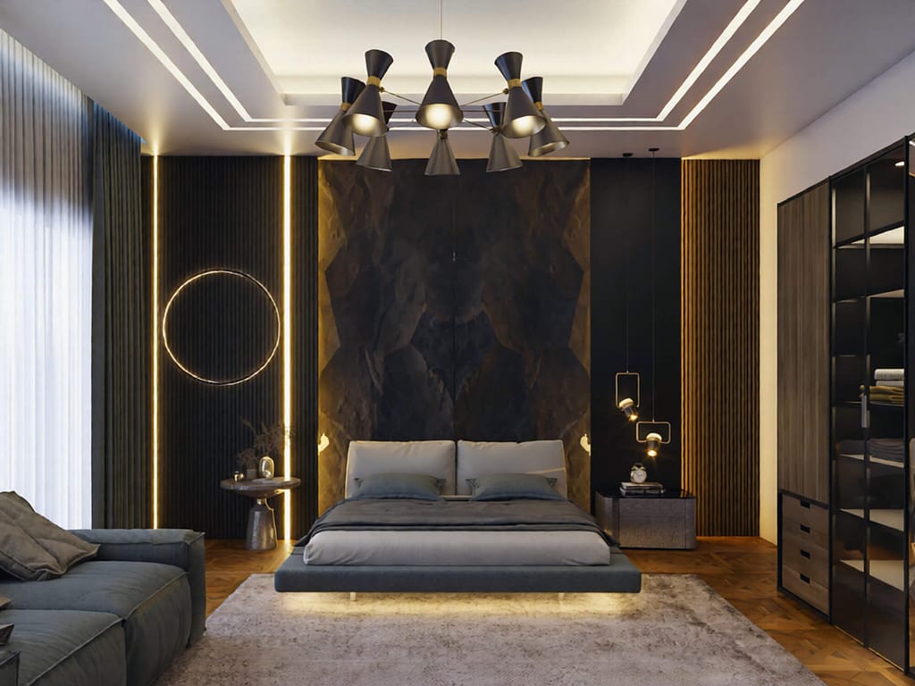 506 modren bed room interior design, size (7.00mx5.50m) (copy)