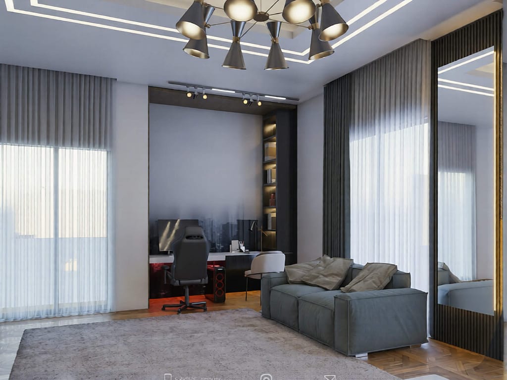 506 modren bed room interior design, size (7.00mx5.50m) (copy)