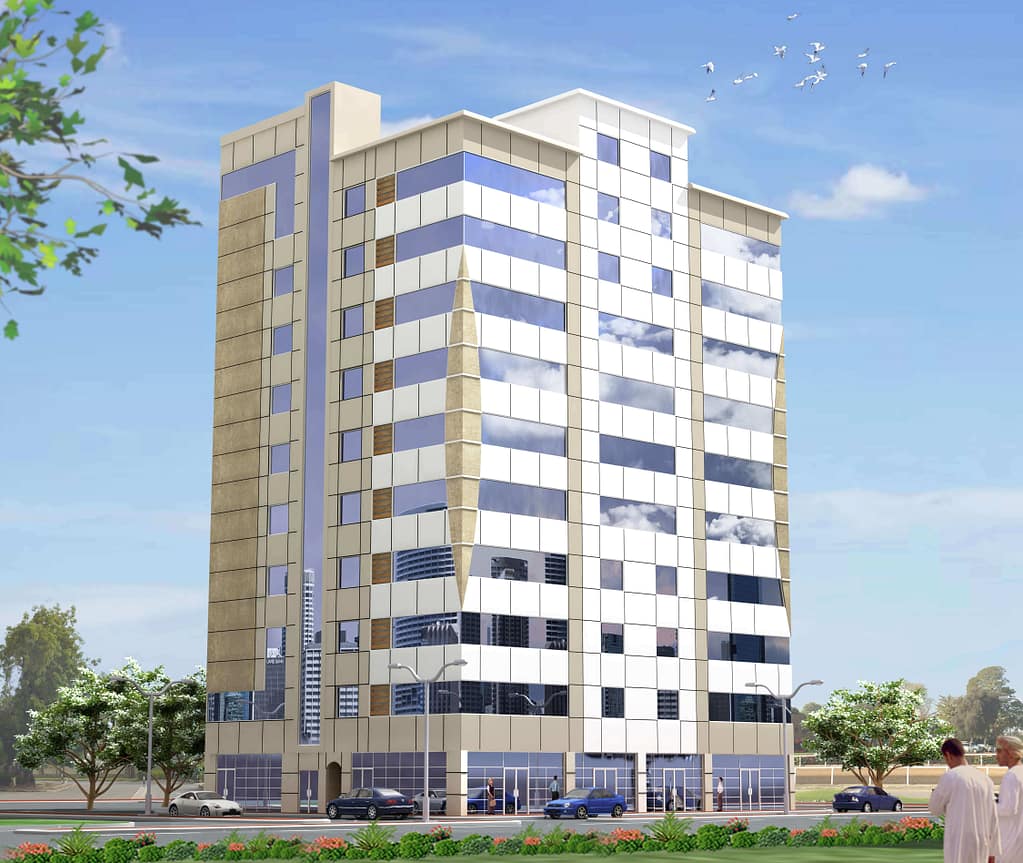 1002 11 floor building design ,plot size (25mx20m)