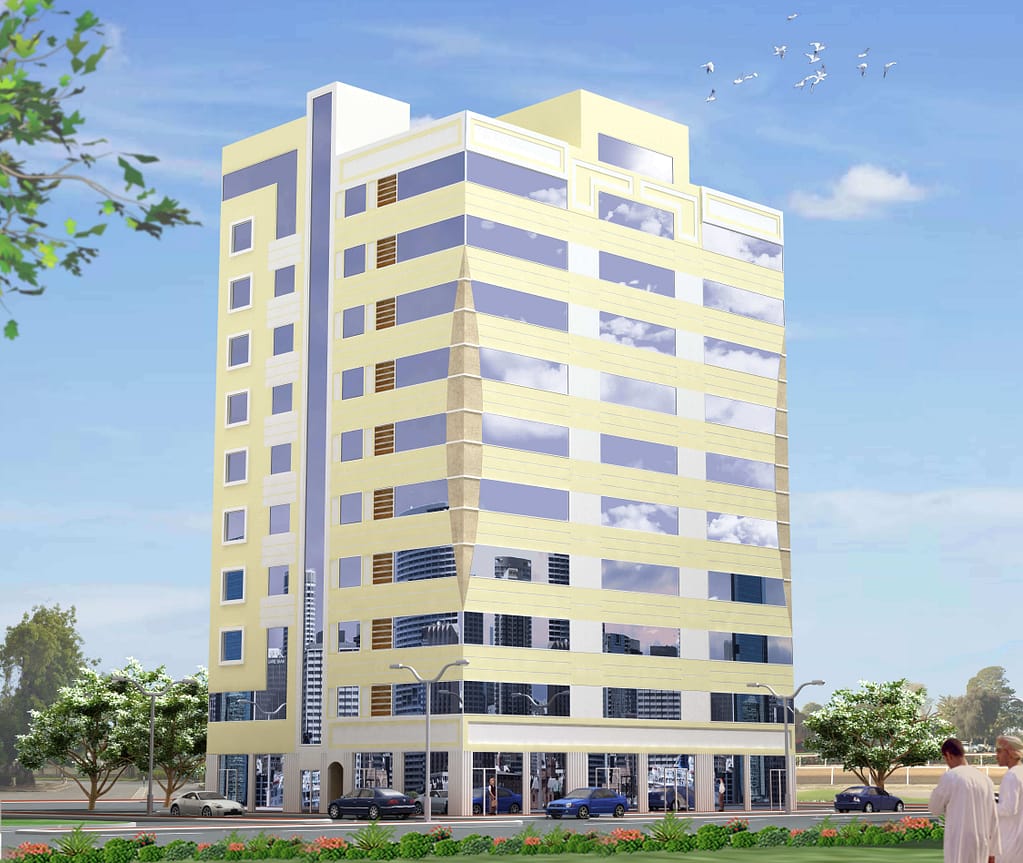 1002 11 floor building design ,plot size (25mx20m)