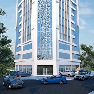 1009 12 floor building design ,plot size (20mx20m)