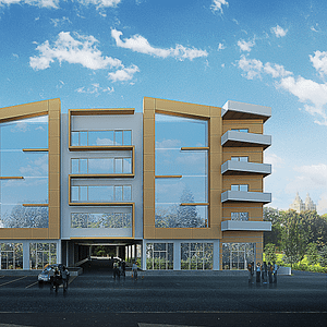 1013 5 floor building design +basement,plot size (42mx60m)