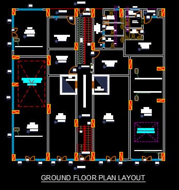 1005 5 floor building design ,plot size (21mx35m) (copy)