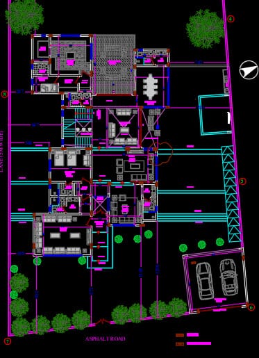 34 three floor modern house design,plot size (30mx40m)