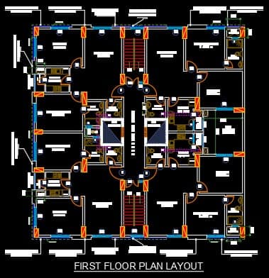 1005 5 floor building design ,plot size (21mx35m) (copy)