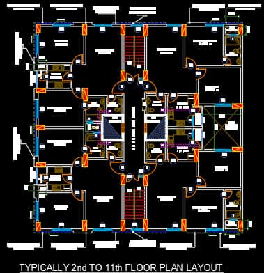 1005 5 floor building design ,plot size (21mx35m) (copy)
