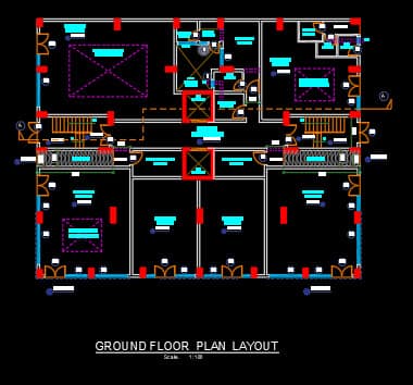 1002 11 floor building design ,plot size (25mx20m)