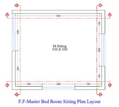 558-Sitting Hall…. Interior Design, Size(5.30mx4.50m) - Image 4