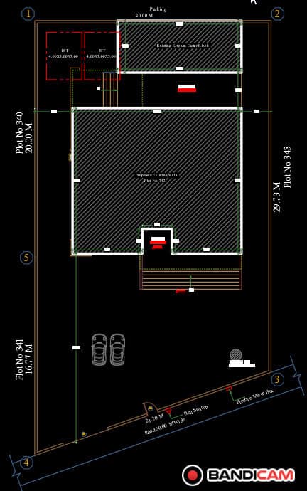 two floor modern house design , plot size 20 m x 30 m (copy)