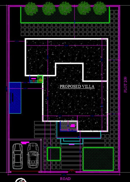 three floor modern house design,plot size( 20 m x 30 m) (copy)