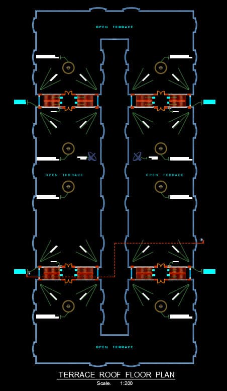 1011 3 floor industrial building design,plot size (50mx100m)