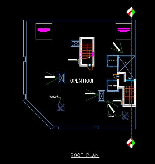1009 12 floor building design ,plot size (20mx20m)