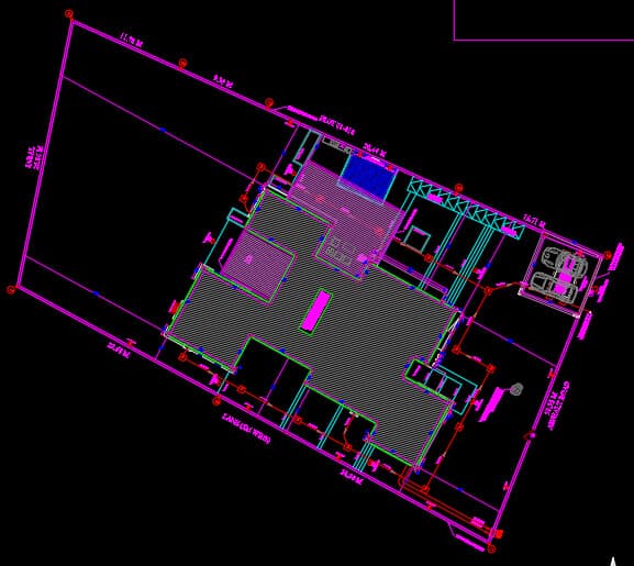 34 three floor modern house design,plot size (30mx40m)