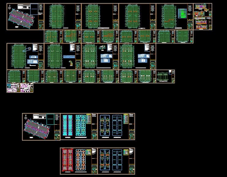 1011 3 floor industrial building design,plot size (50mx100m)