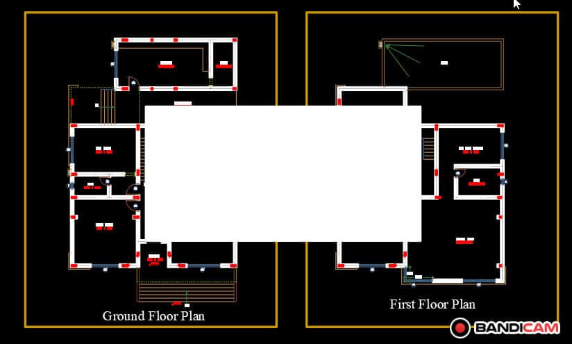 two floor modern house design , plot size 20 m x 30 m (copy)